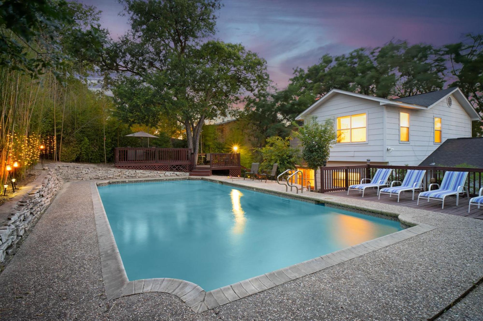 Bamboo Oasis-Relaxing Hot Tub-Family Time Villa San Antonio Bagian luar foto